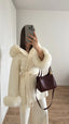 The Iconic Wool Coat with Detachable Fox Fur Trim