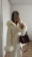 The Iconic Wool Coat with Detachable Fox Fur Trim